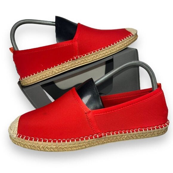 Sea Star Beachwear Beachcomber Espadrille Flats Red Women's 9 - Picture 1 of 11
